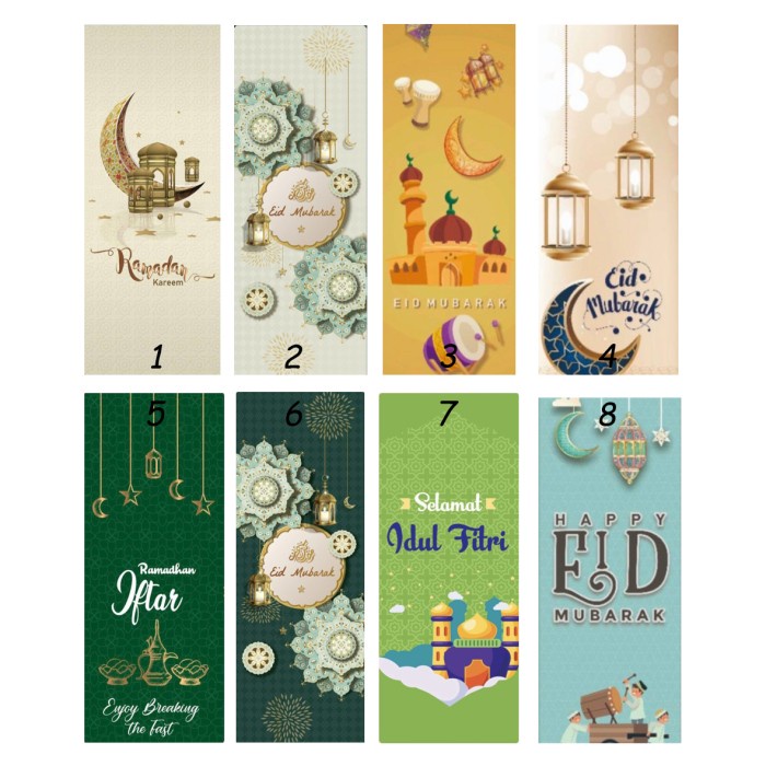 

Paperbelt Lebaran Hiasan Pita Kertas Idul Fitri Sleeve Sabuk Uk 47X7.5 039