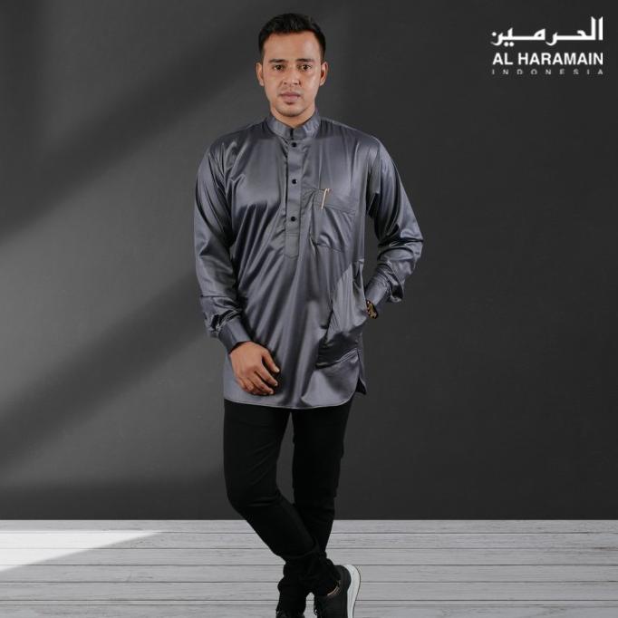 TERMURAH Kemeja koko Alharamain 38 /BAJU KOKO PRIA/BAJU KOKO DEWASA/BAJU KOKO ANAK/BAJU KOKO LENGAN 
