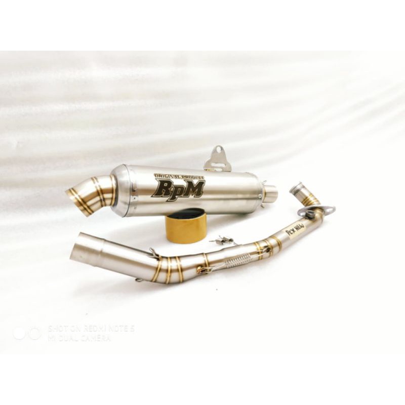 Knalpot racing honda pcx 160 original RPM