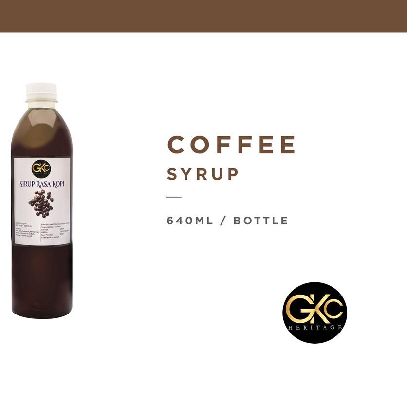 

➶ Sirup Kopi / Coffee Syrup Minuman GKC Heritage 640 ml (Import Quality) ♕