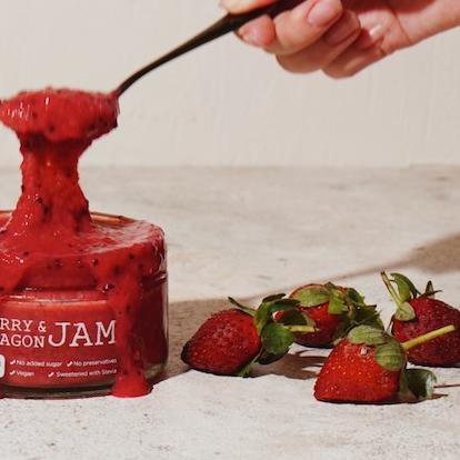 

○ NUDE Berry & Dragon Jam Sugar Free Strawberry (Selai) Keto Friendly / Diet,Vegan, Gluten Free Spread ✧