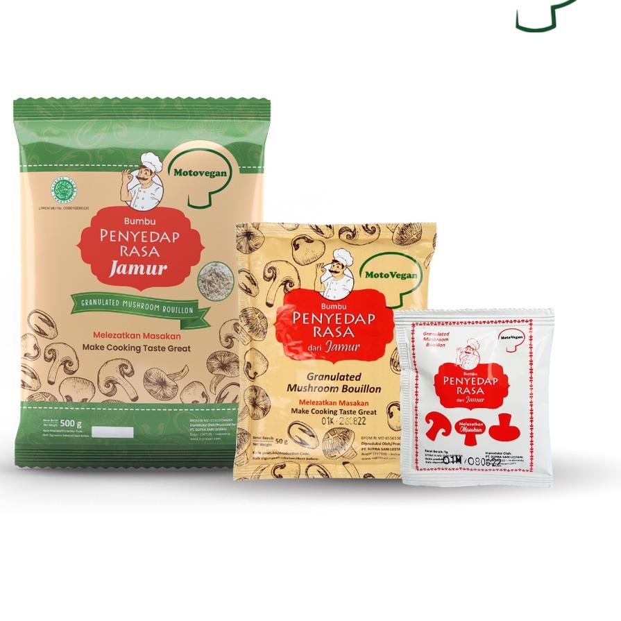 

✤ Motovegan Paket Hemat Kaldu r Non Msg 5Gr, 50Gr Dan 500Gr ♥