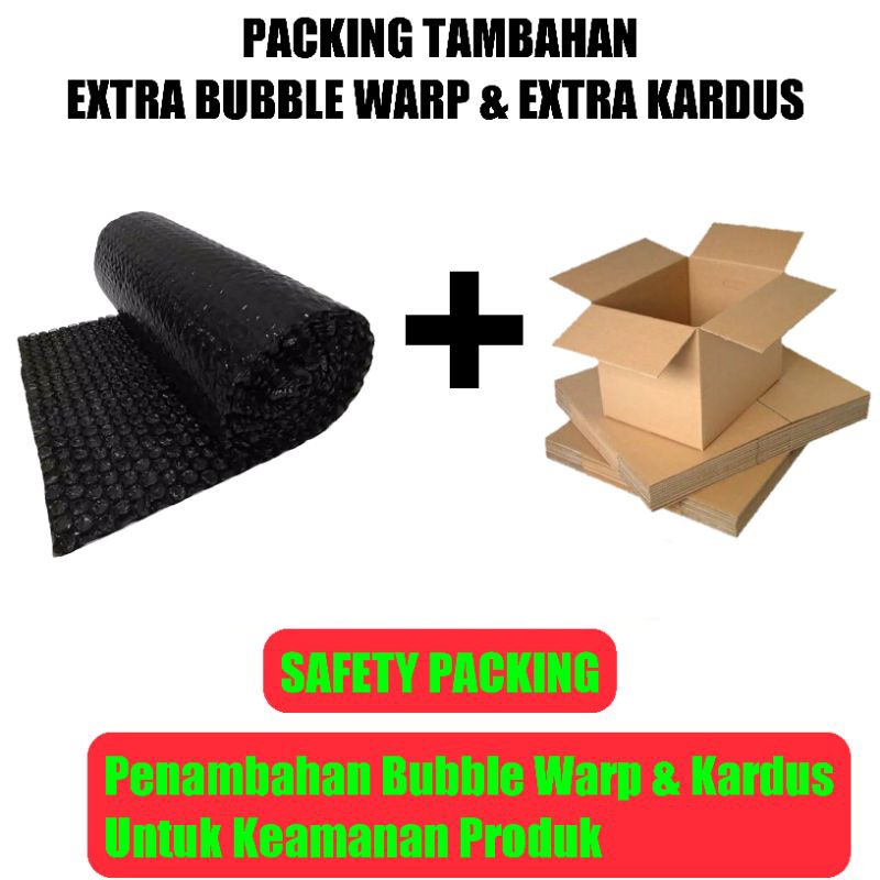 

LC.ID - Packing Tambahan Produk | Kardus dan Bubble wrap Aman