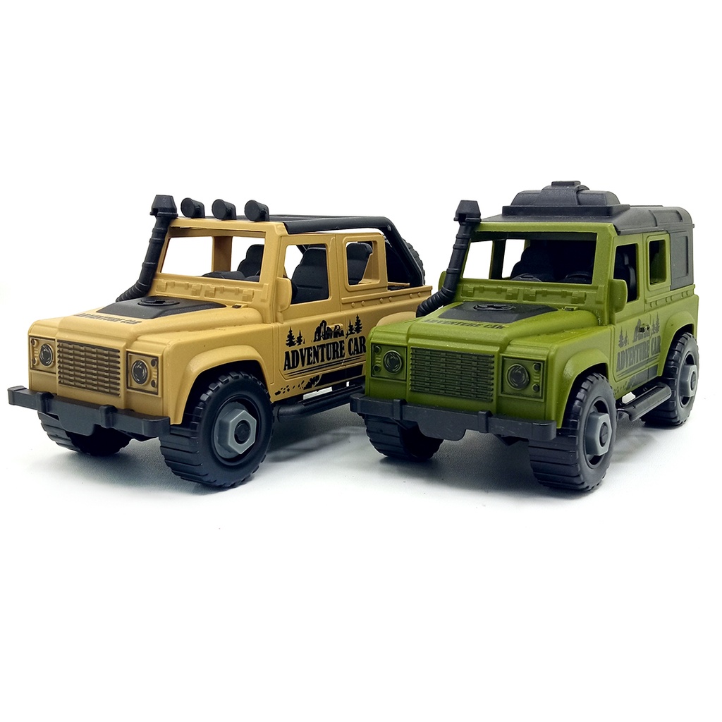 Toy Addict 2-In-1 Adventure Car Mainan Mobil Jeep Anak Laki