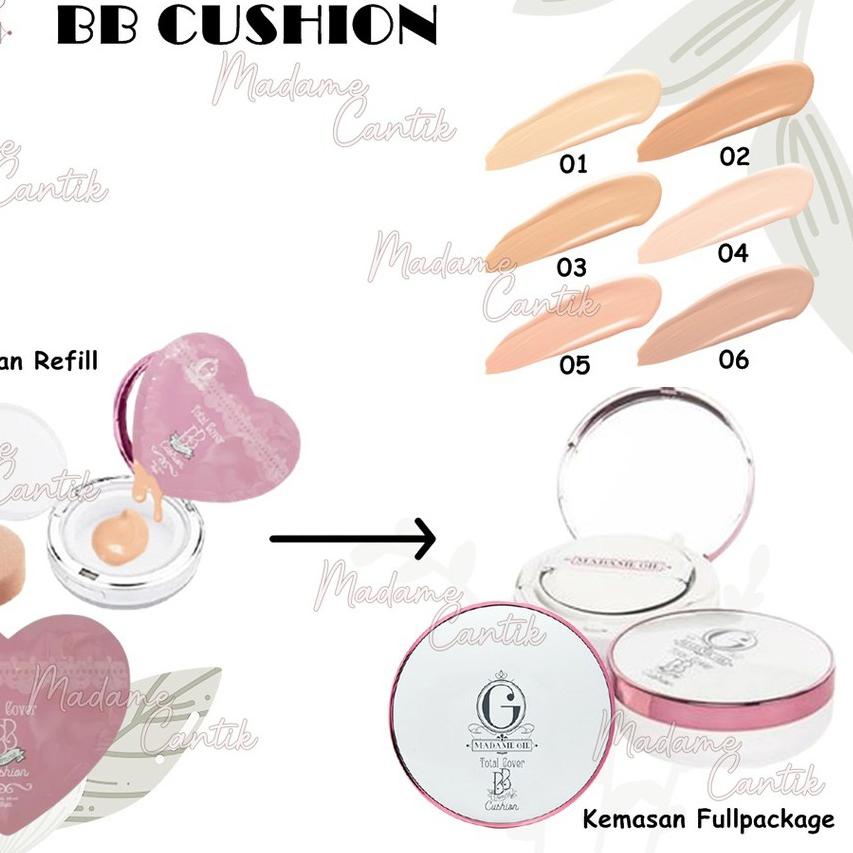 ❇ ✿ MADAME ✿ MADAME GIE TOTAL COVER BB CUSHION / BB CUSHION FULL REFILL COVER ✧