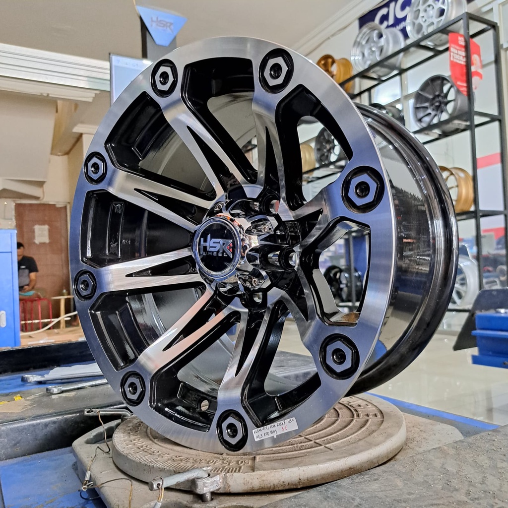 Pelek Mobil Semi Offroad HSR ring 15 Untuk Terios, Rush, Xtrail Dll