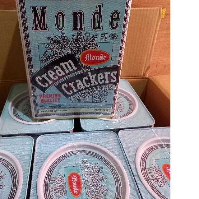 

✧ Monde Cream Crackers 1.2kg/ Kaleng Monde 1200gram ♔