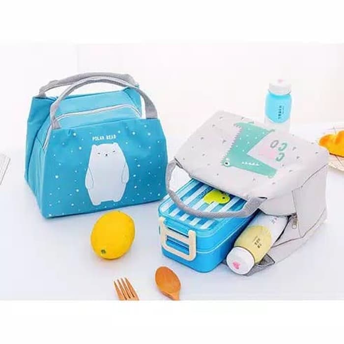 Tas Bekal Karakter Lunch Bag Cooler Tas bekal Motif