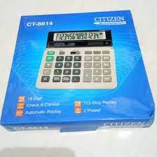 Kalkulator Besar Dagang Citizen SDC-868L CT-868N 12 Digit / CT-8614 14 Digit / Memory / Replay SDC 868 L CT 868 N CT 8614