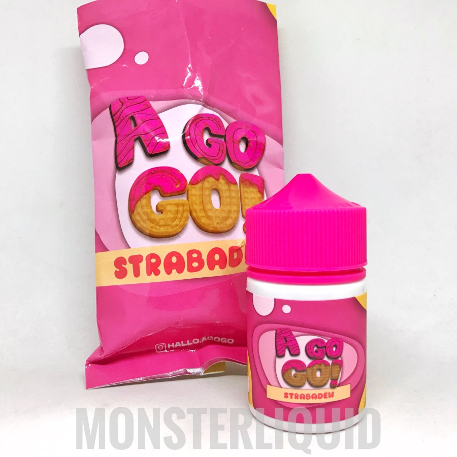 AGOGO STRABADEW STRAWBERRY BANANA HONEYDEW BY G.O.W 3MG 60ML
