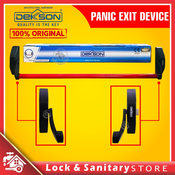 Panic Exit Device For Steel Door With Rimlock Panic Bar Exit PD 0701