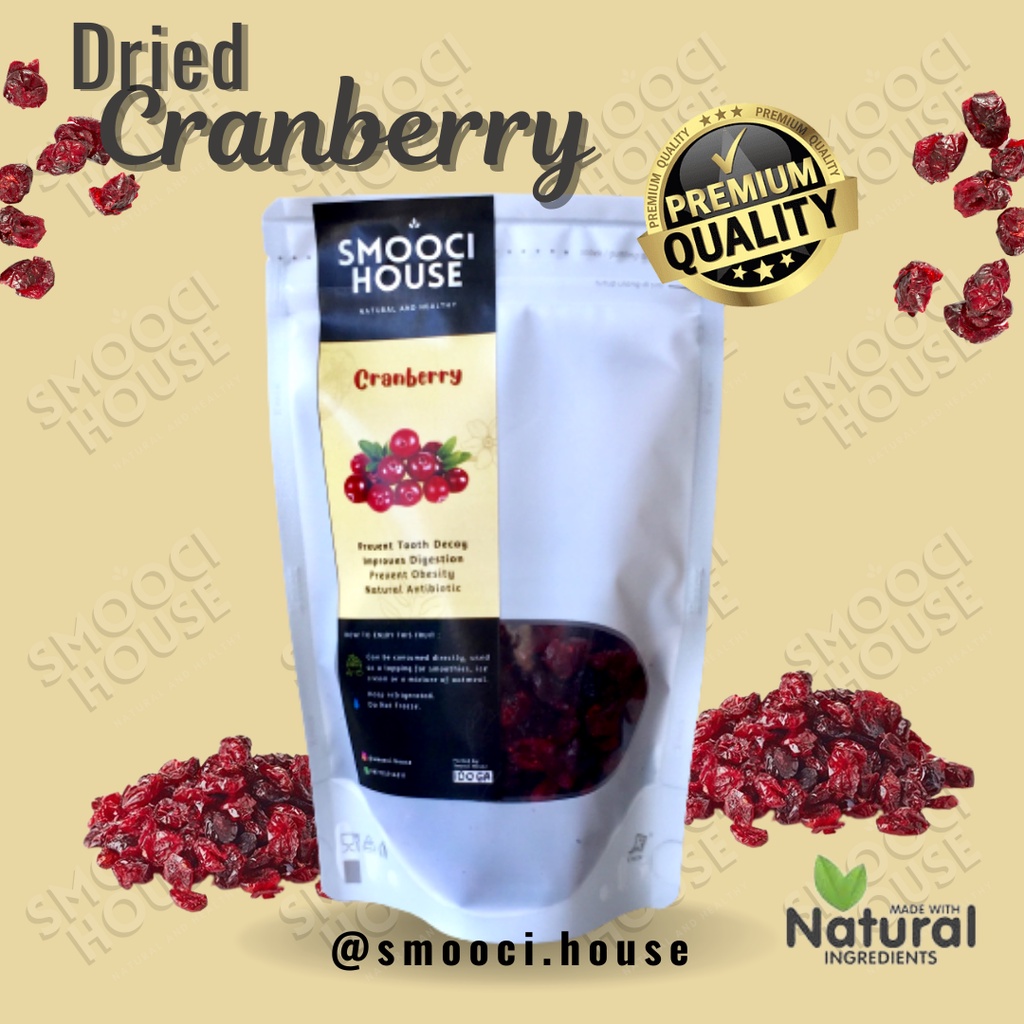 

Dried Cranberry | Buah Cranberri Kering 100gr