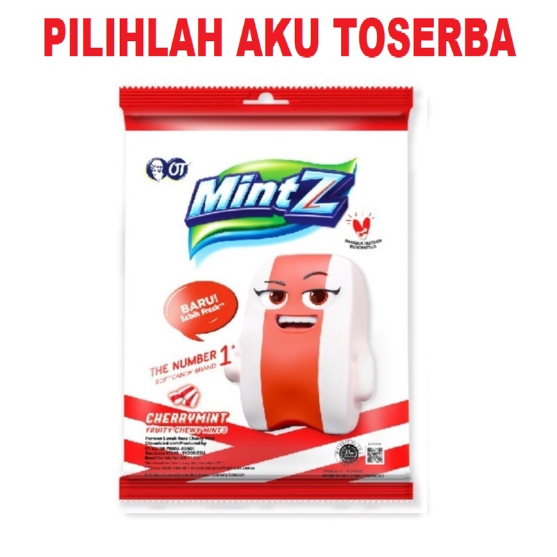 

Mintz Permen Chewy CHERRYMINT - ( HARGA PER BUNGKUS )