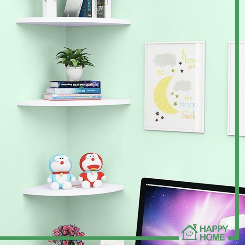 ♫ Rak Ambalan dinding Ruang Tamu Minimalis Susun 3 pc  Rak bunga sudut ✬