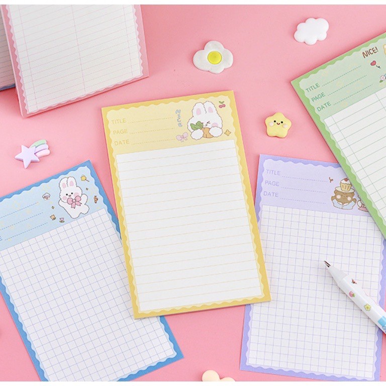 

Notepad Memopad Memo Notes Planner Catatan Isi 30 Lembar Planner