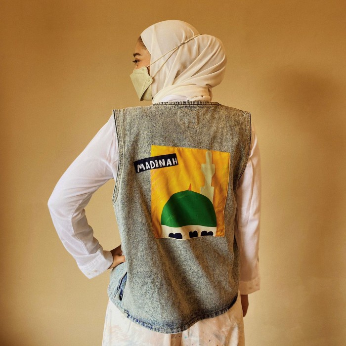 Sale Madinah Jeans Vest /VEST RAJUT/VEST WANITA/VEST PRIA/VEST VINTAGE/VEST KOREA/VEST CROP