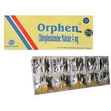 banda aceh Orphen Kaplet Chlorpheniramine Maleate 4 Mg CTM - Obat Gatal Alergi Rhinitis & Biduran [S