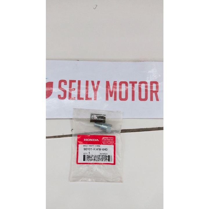 Sambungan Spion Peninggi Motor Honda Baut Drat 14 AHM(Bolt Adpt 10MM – ADV 150, Genio & Scoopy eSP K