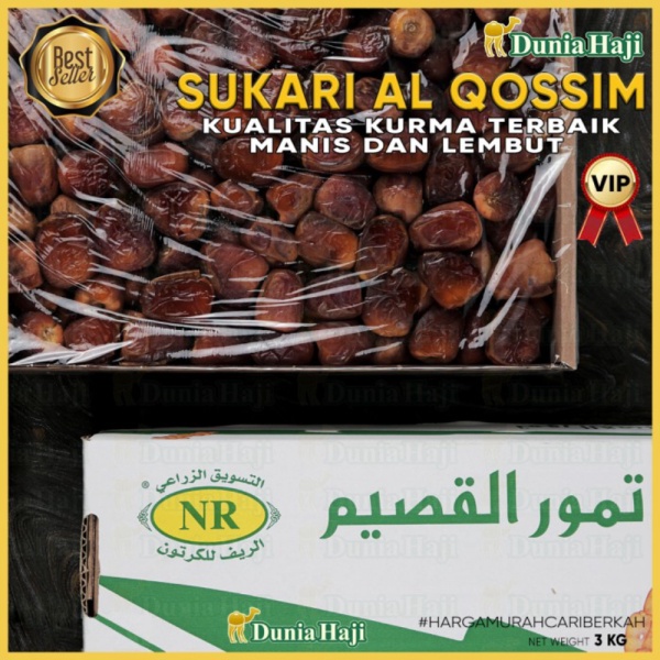 

Unik Kurma Sukari 3KG Kualitas Super Premium VIP Grade A Exclusive Packing - VIP Premium Berkualitas