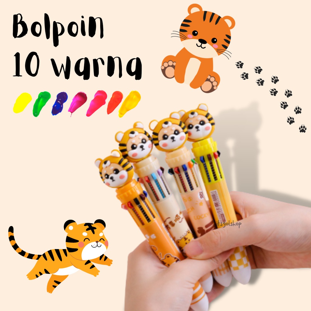 

Pulpen 10 Warna