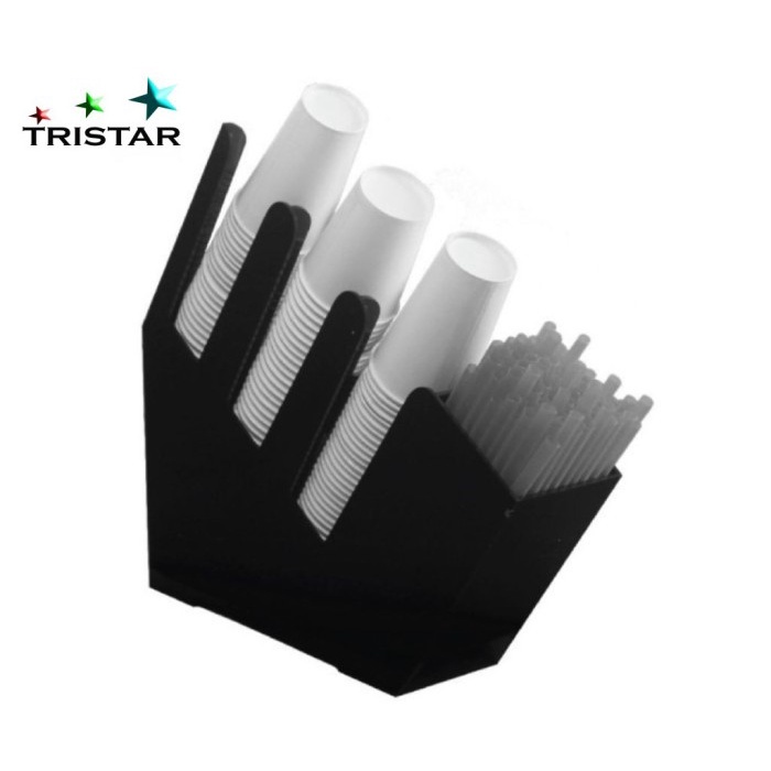 

Akrilik /Acrylic/Dispenser/Organizer/Rak Paper Cup/Rack Holder Cafe Star Seller