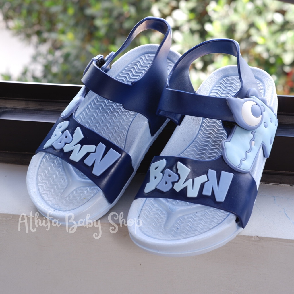 Sandal Gunung Bayi Anak Laki Lelaki Cowok Sepatu Sendal Karakter Balita Kecil Umur 6 bulan 1 2 3 4 5 6 tahun Import JXPN33