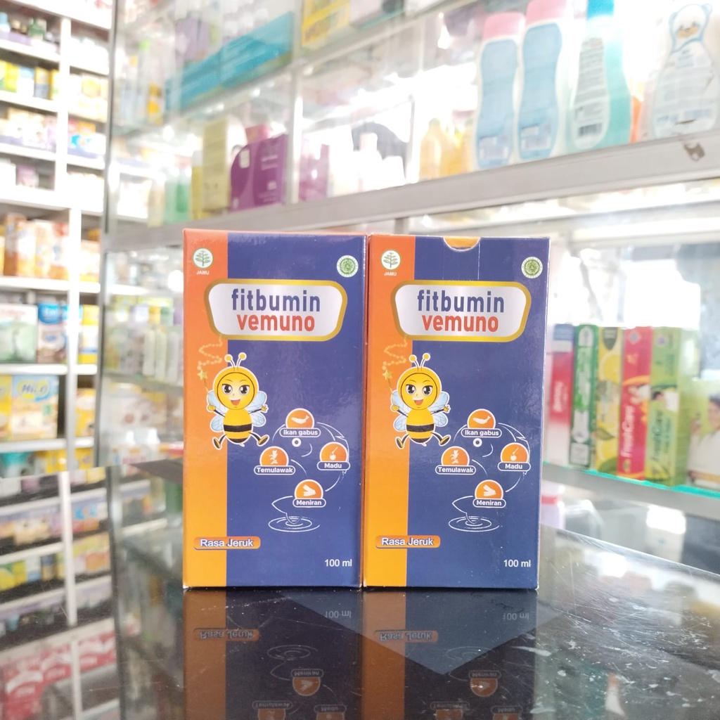 FITBUMIN VEMUNO 100 ML madu ekstak ikan gabus