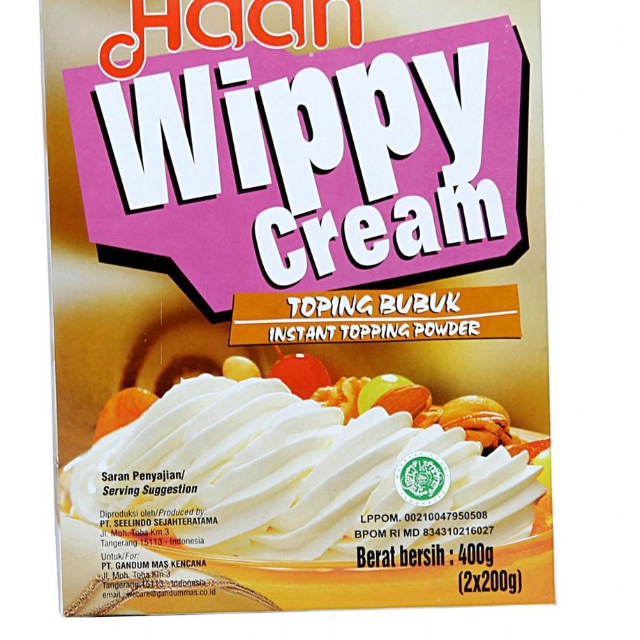 

♞ Haan Wippy Cream @400grm ⅍