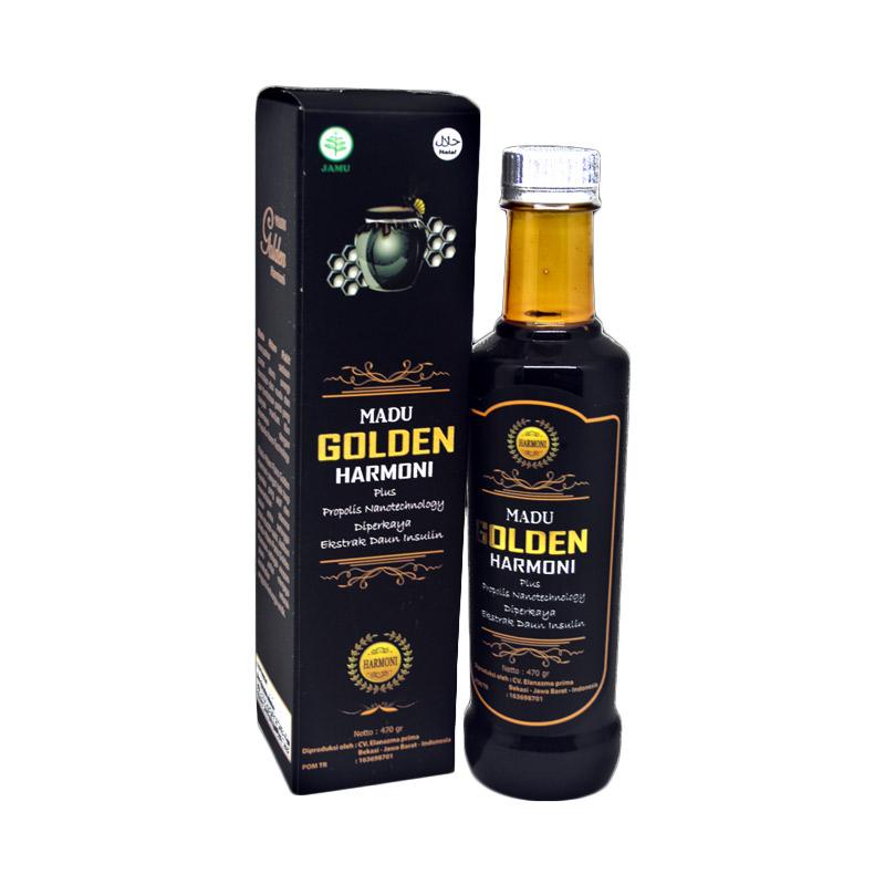 

Madu Hitam Pahit Golden Harmoni Plus Propolis Ekstra Insuline