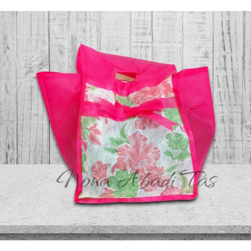 Tas Kain Spunbond / Tas Hajatan / Tas Bingkisan / Tas Pengajian (1 Lusin)