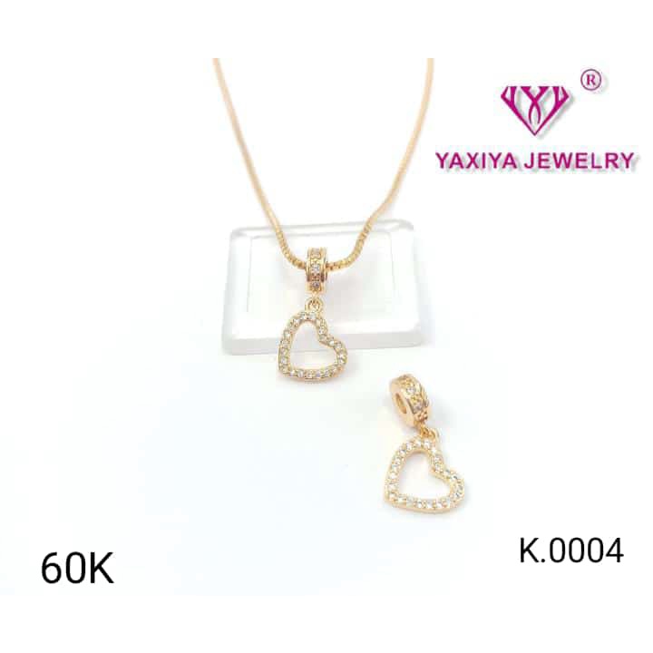 KALUNG PERHIASAN IMITASI LAPIS EMAS K.0004