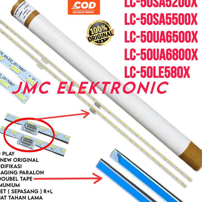 ➽ BACKLIGHT TV LED SHA50SA5200 50SA5500 50UA6500 50UA6800 50LE580 LC-50SA5200 LC-50SA5500 LC-50UA650