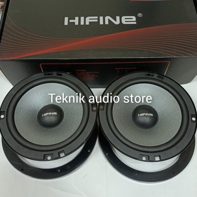 Speaker Midbass 6.5inch hifine Plus Ring Midbass Universal