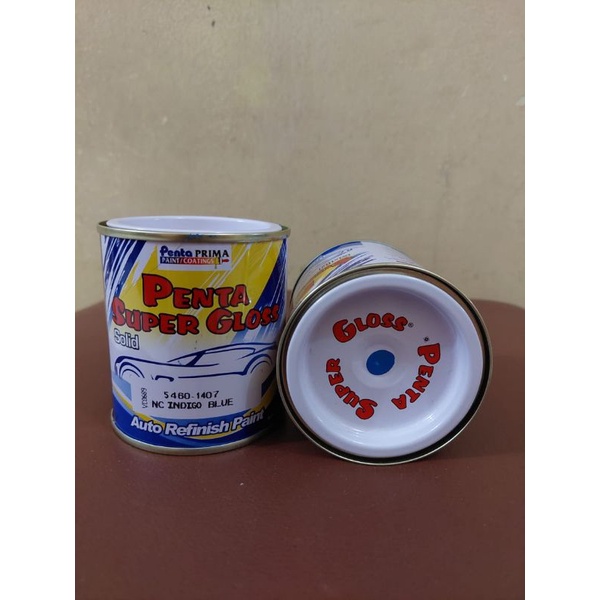 CAT PENTA SUPER GLOSS NC INDIGO BLUE - BIRU - 200 GRAM- DUCO OTOMOTIF