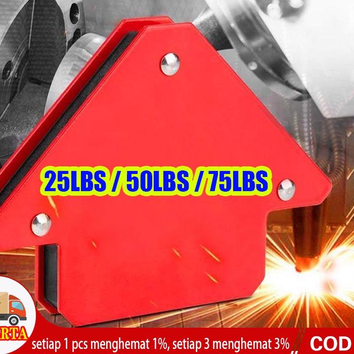 ➨ 4PCS/SET Magnet 3 inch Holder 25 -75lb Arrow Magnetic Siku Magnet Las wipro welding holder ☃