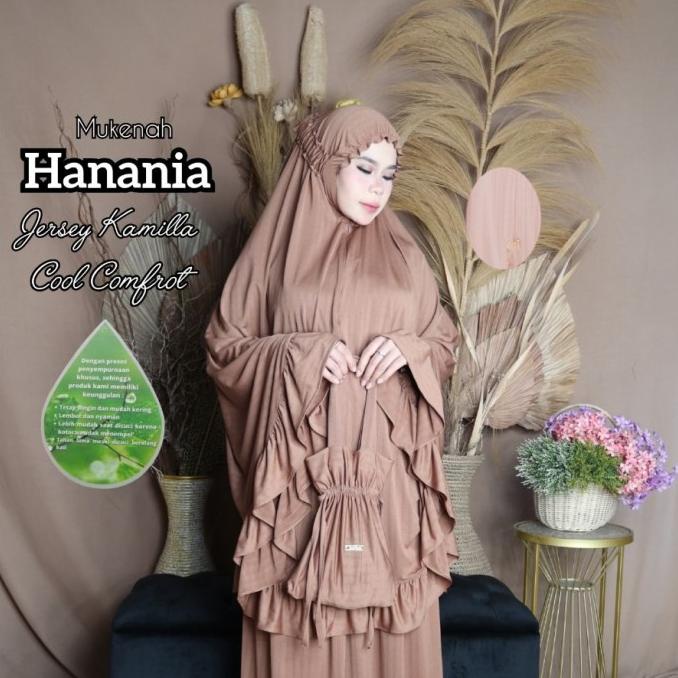 Mukena Dewasa Jumbo Hanania by Doa Ibu Mukenah Jersey Kamila Size XL