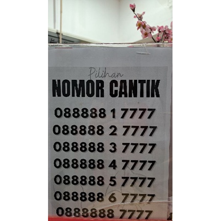 ESIM Nomor cantik