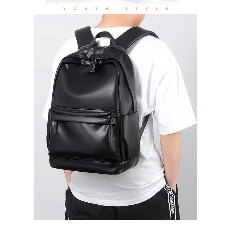 BEST SELLER TAS RANSEL KULIT ERVARD - BACKPACK PREMIUM QUALITY - . Tas Punggung Pria &amp; Wanita