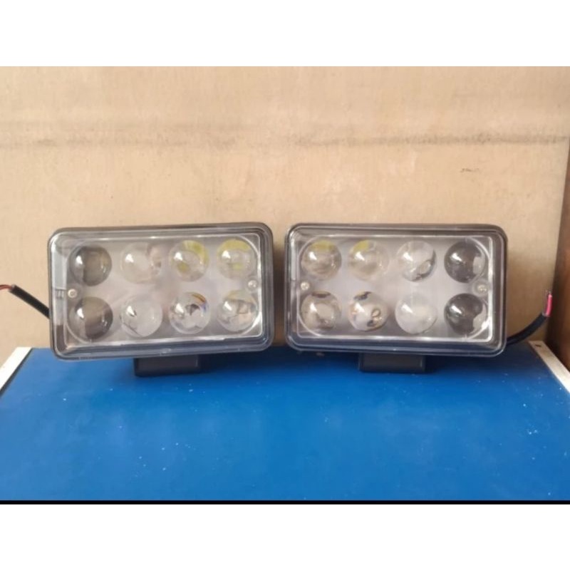 LAMPU SOROT MERK SIFCO 8 LED CREE KOTAK