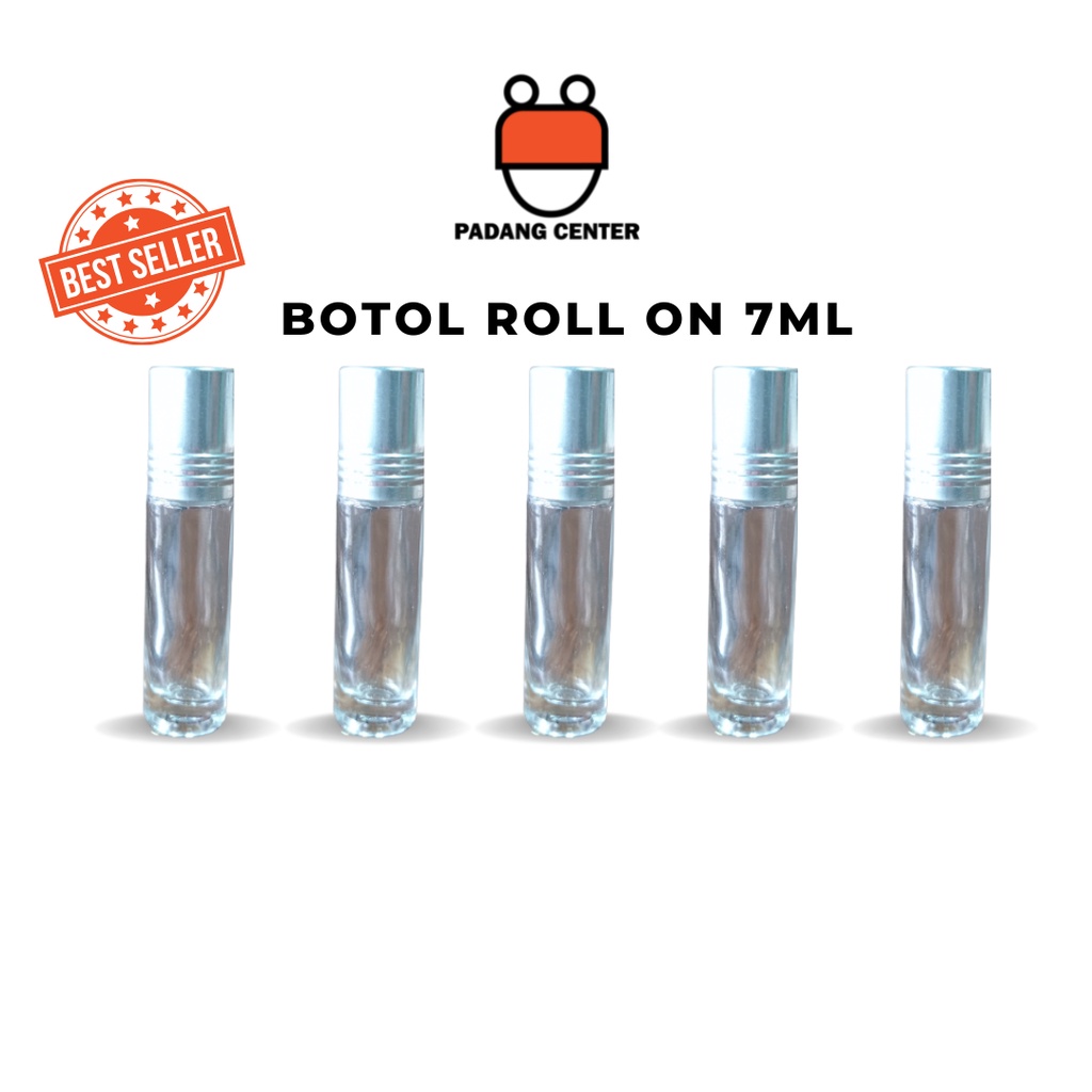 Botol Roll on Polos 7ml Al rehab - Botol Roll on kosong 7ml