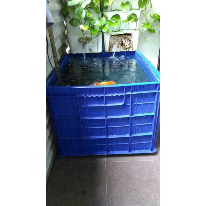 HANATA 3101 BOX CONTAINER 200 LITER / KERANJANG INDUSTRI / KOLAM IKAN