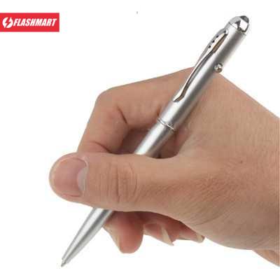Flashmart Pena Tinta Invisible Magic Pen dengan UV Light - HY-0812