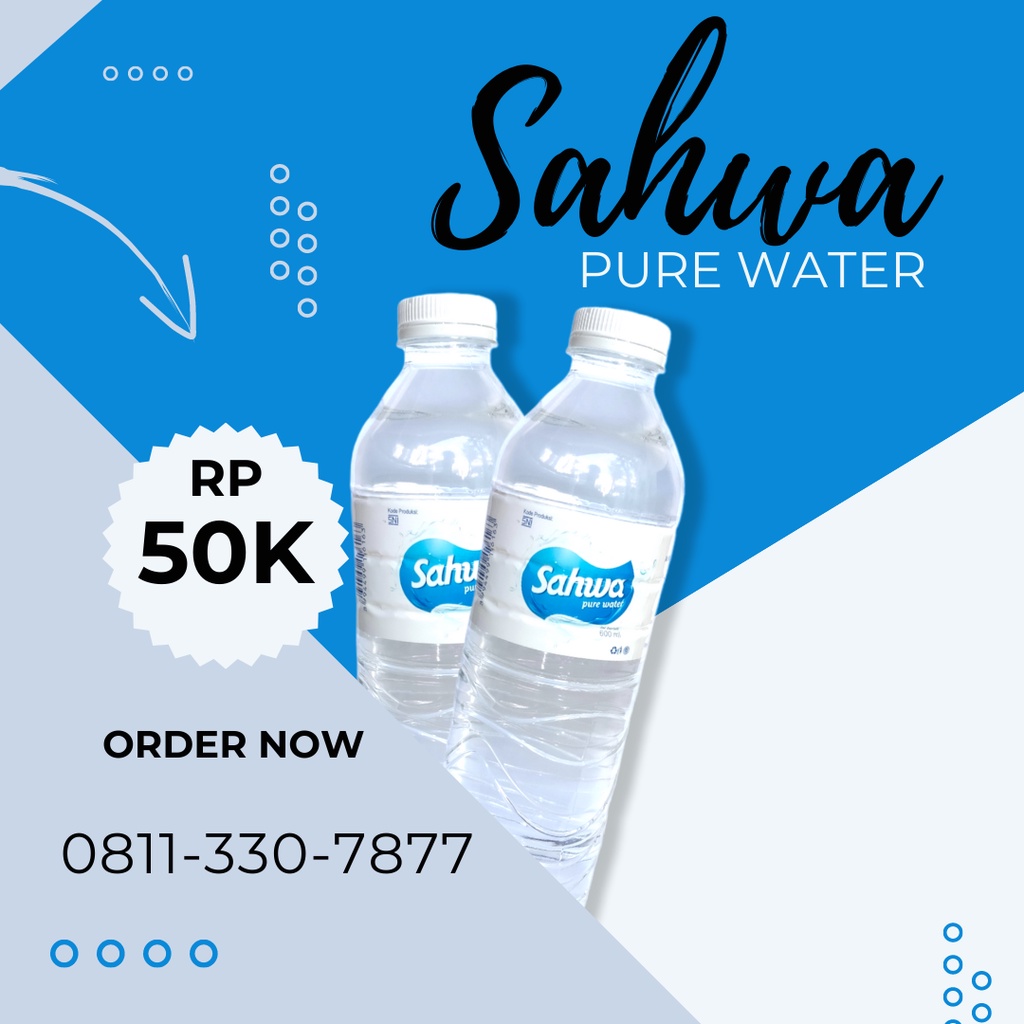 

Air Minum Sahwa Pure Water