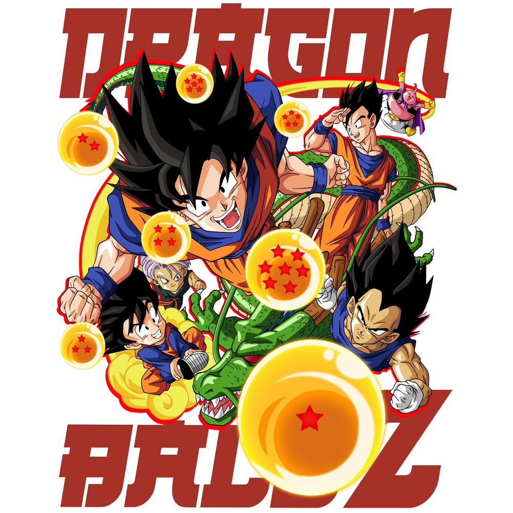 DTF  |  DRAGONBALL A4  |  19cm x 28cm PROPORSIONAL