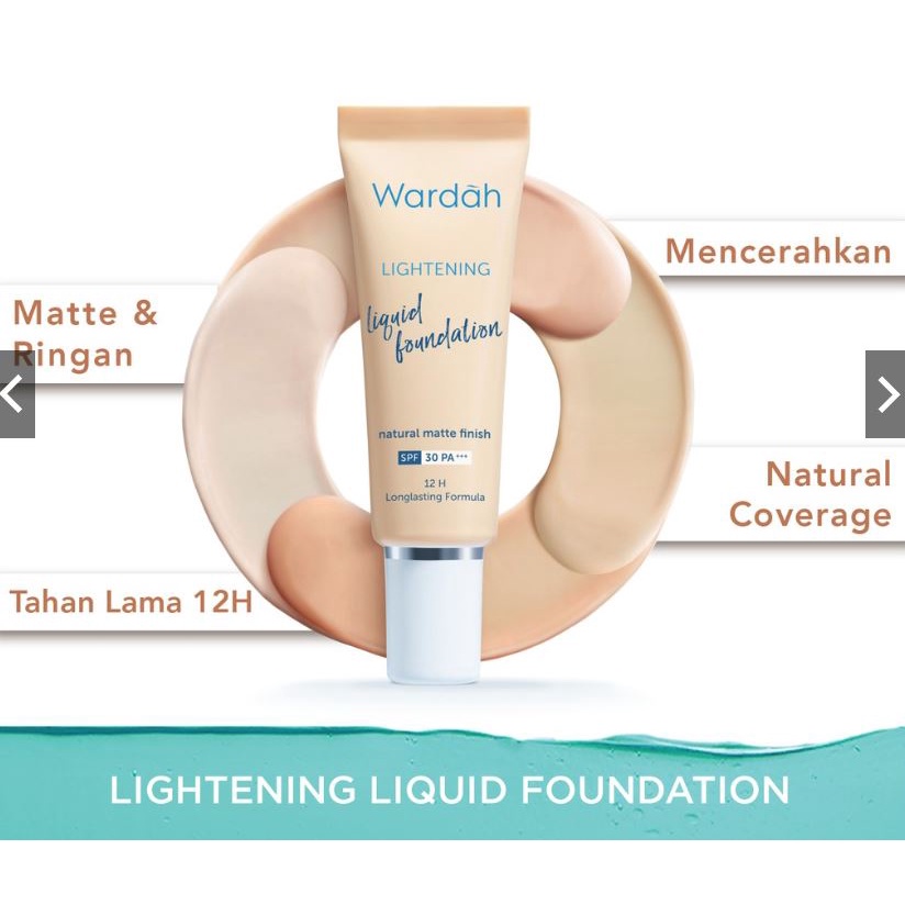 Wardah Lightening Liquid Foundation