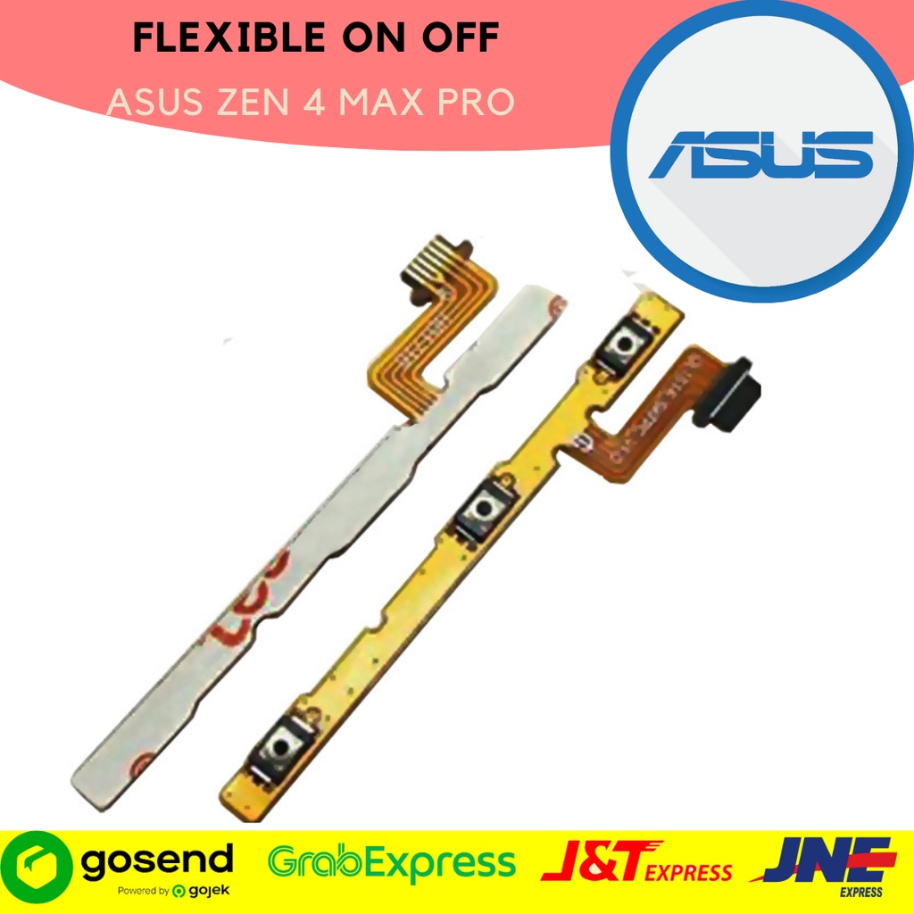 Flexible On Off Asus Zenfone 4 Max Pro bergaransi bisa COD