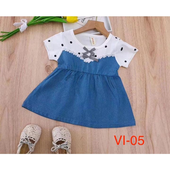 Two Mix - Baju Bayi Perempuan - Dress Bayi Lucu Cewek VI02 VI05