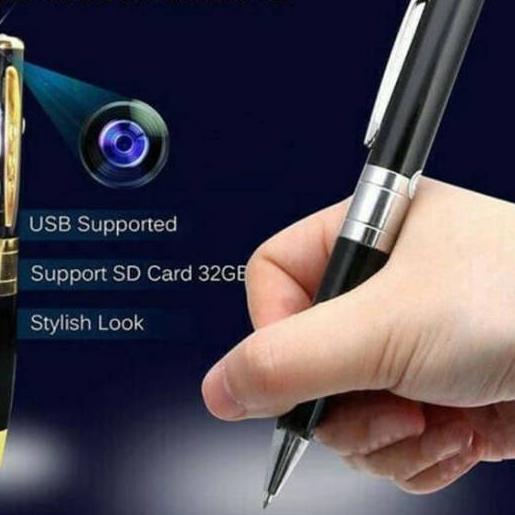✵ Pena perekam Suara + kamera spycam voice recorder pen sound recording spy cam voice recording ☀