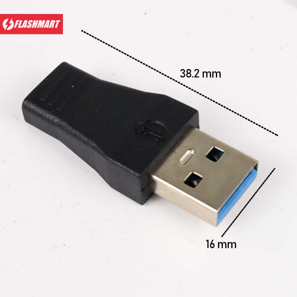 Flashmart Adaptor Konverter USB 3.1 Type-C ke USB 3.0 - AG975