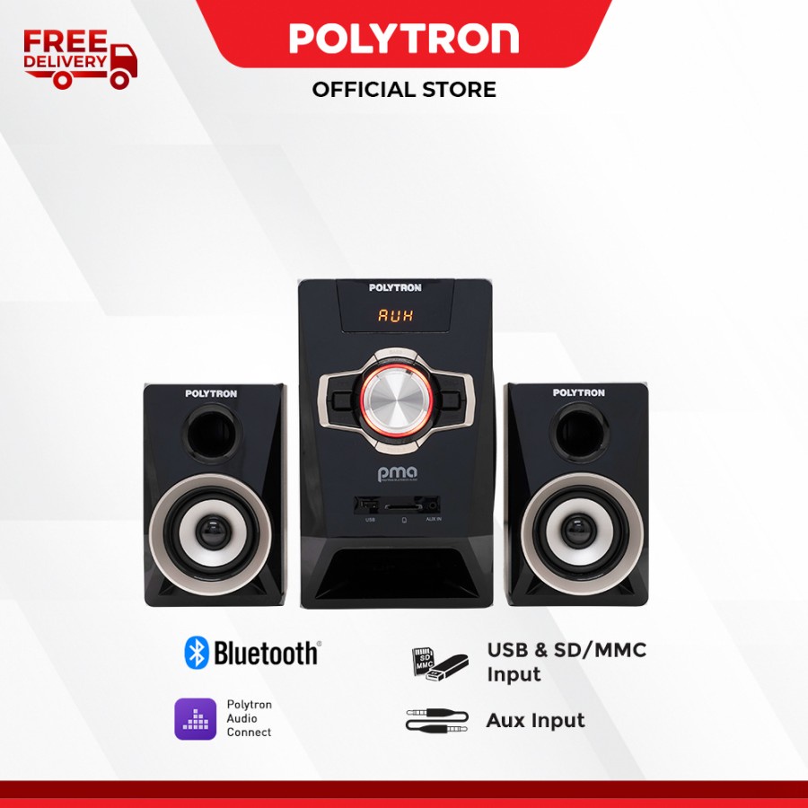 POLYTRON Multimedia Speaker PMA 9321 /B / PMA9321